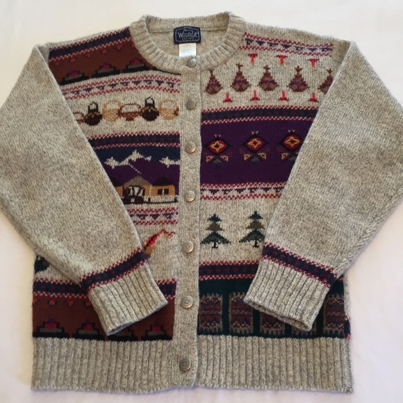 Woolrich Woman Cardigan Sweater size M - Picture 4 of 7